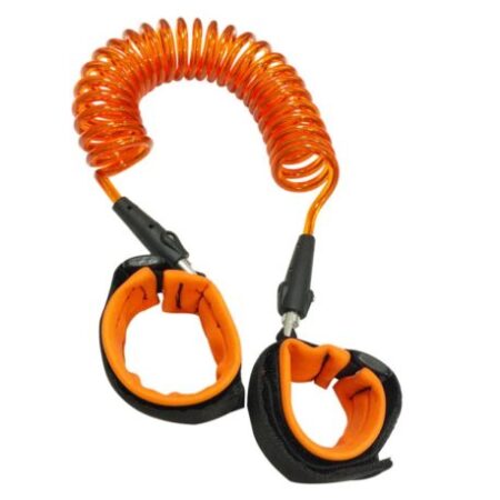 Pavadėliai vaikams ant riešo oranžinis 150cm. 360°