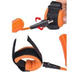 Pavadėliai vaikams ant riešo oranžinis 150cm. 360°