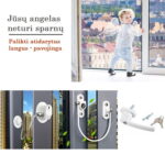 Langų apsaugos rakinamos asortimente