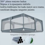 tvirtas saugus Kūdikių maniežas