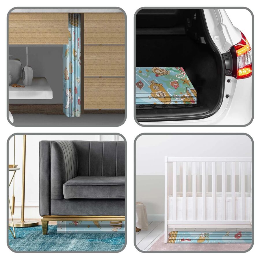 Sulankstomas lavinimo kilimėlis – tinkamas tiek namams, tiek lauko pramogoms