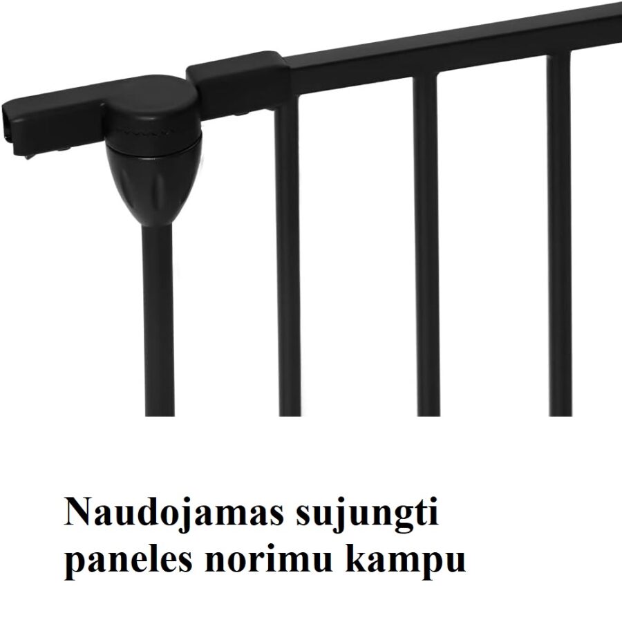 Modeliuojamų vartelių prailginimo panelės – lankstas virsutinis