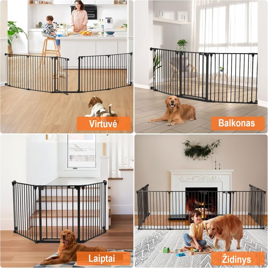 Modeliuojami apsauginiai varteliai – pritaikomos vietos