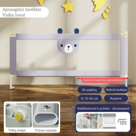 Lovos apsauga nuo iškritimo – apsaugos mechanizmas iš arti