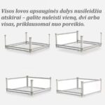 Lovos apsauga „EasyGuard“ – apsaugos aukščio reguliavimas